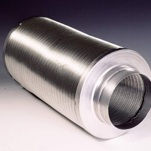 Tubo flexible de aluminio de 2 capas diámetro de 50 hasta 500 mm longitud de 5 m 